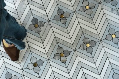 拼花石材马赛克，这一款非常高级_1_喜儿瓷砖_来自小红书网页版